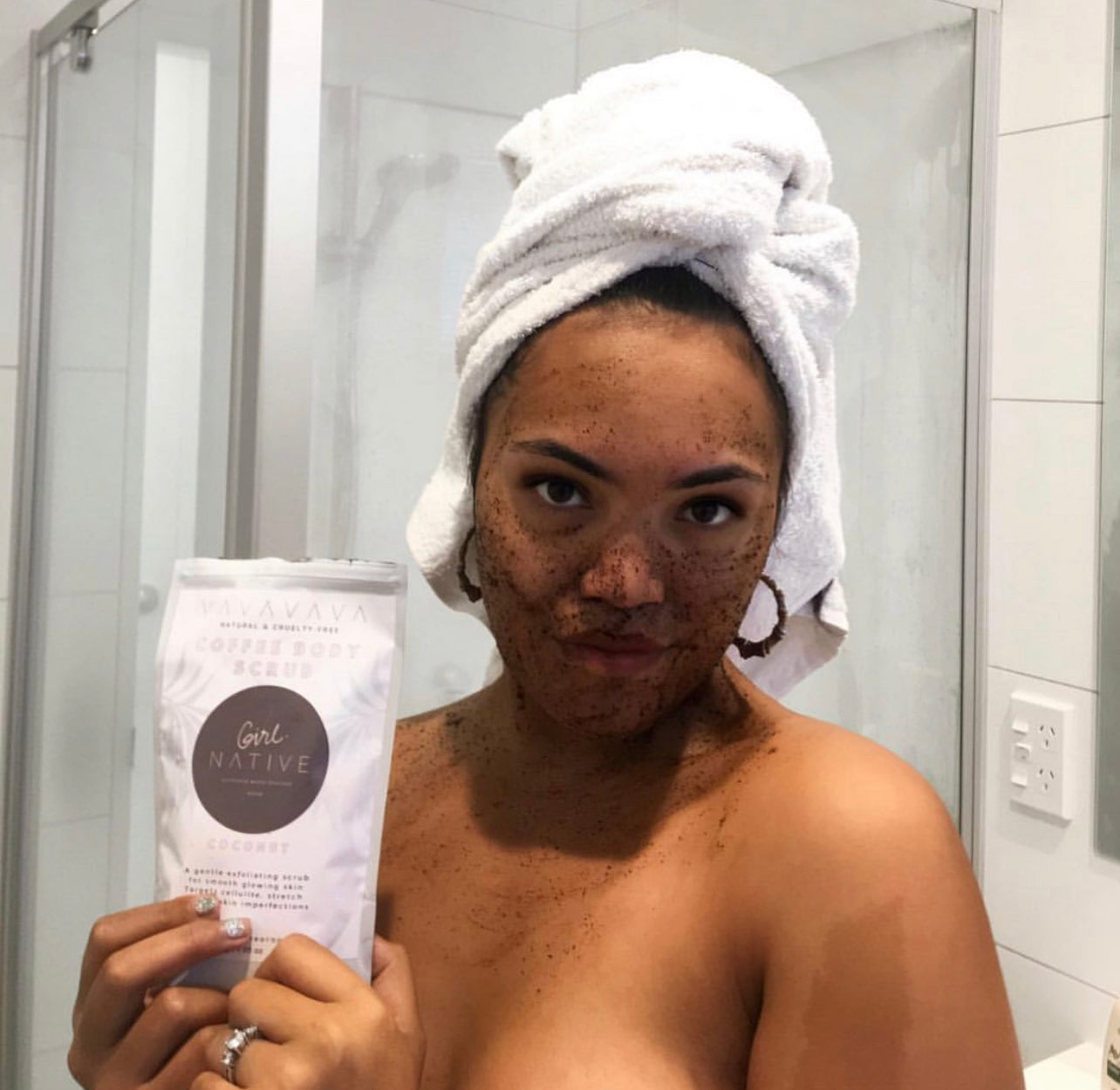 Coffee Body Scrub Quad