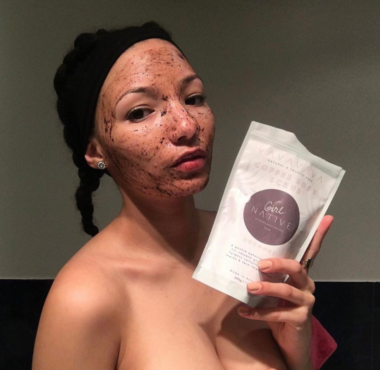 Coffee Body Scrub Quad