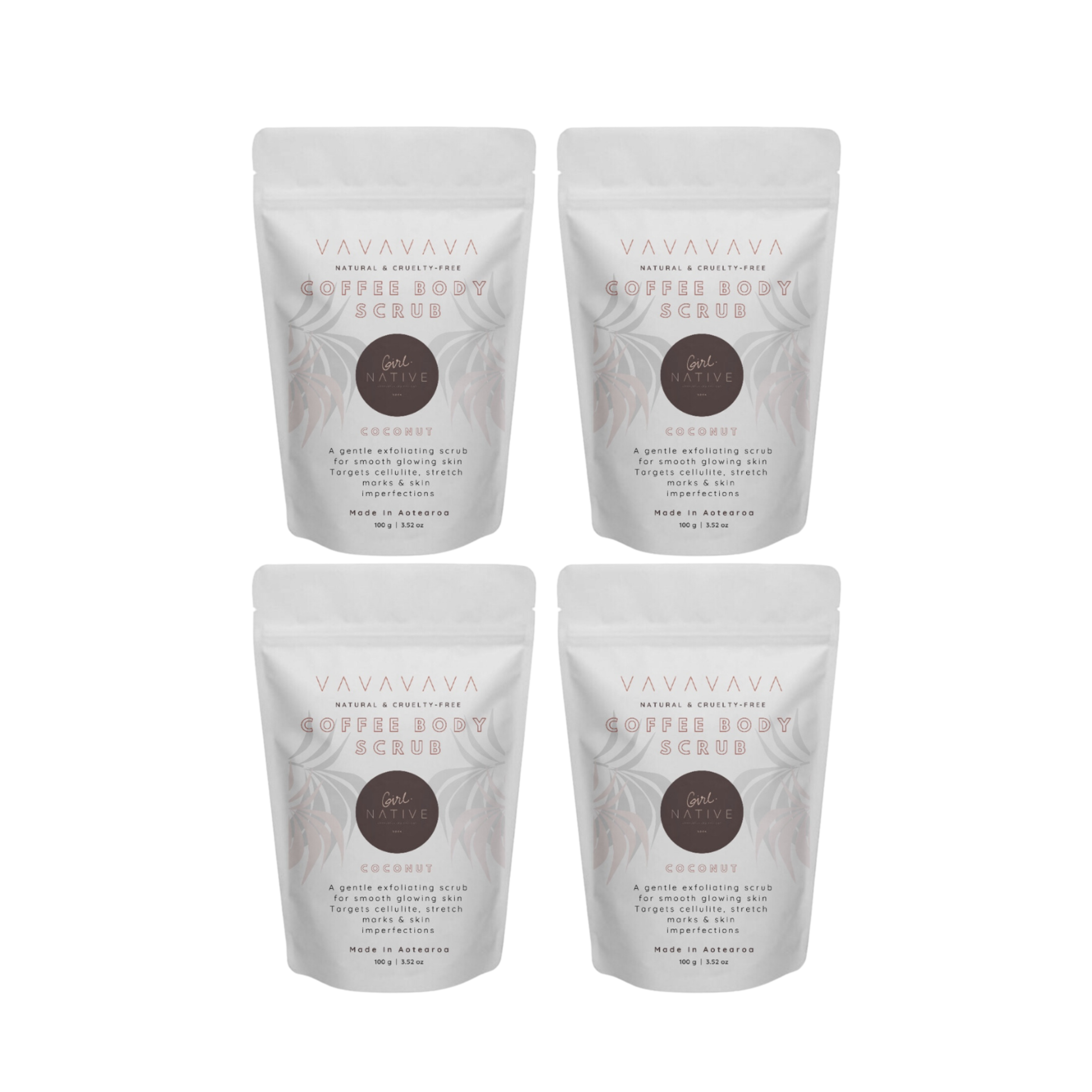 Coffee Body Scrub Quad